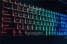 For MSI GP72M 7REX GP62 7RDX keyboard Color Backlit Turkish Klavye TR Crystal picture
