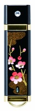 Japanese Maki-e USB Flush drive traditional design 