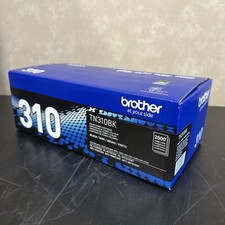 Brother Genuine TN310BK Black Toner Cartridge TN310 - Sealed Box picture