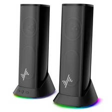  Computer Speakers for Desktop PC, Immersive Sound with RGB Lights, USB/USB-C  picture