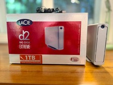 LaCie d2 Big Disk Extreme 1TB External Hard Drive FireWire 800 400 / Working picture