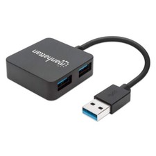Manhattan 162296 USB-A 4-Port Hub 4X Ports, 5 Gbps (USB 3.2 Gen1 Aka Usb 3rd ~E~ picture