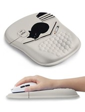 Ergonomic Pad with Cute Black Cat Design, for Carpal Tunnel Pain , 65% Usable... picture