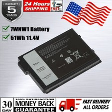 ✅LOT 7WNW1 51Wh NEW Battery for DELL Latitude 5420 5424 7424 Rugged DMF8C P85G picture