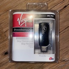 New Sealed - Virgin Mobile Broadband2Go Ovation MC760 USB Device - 836182001609 picture