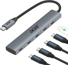 Acer USB C Hub, 5-in-1 USBC to HDMI Adapter with 4K@60Hz for Laptop/Mac picture