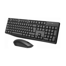 Wireless USB Keyboard & Mouse Combo, 9-Key, Water Resistant, Soft Touch Keys picture