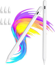 【2Pack】Stylus Pen for Ipad 2018-2026 A16 11/10/9/8/7/6,Ipad Mini A17 picture