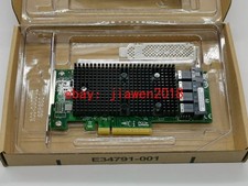 LSI 9400-16i Tri-Mode SAS/SATA/NVME SFF-8643 PCIe 3.1 x8 HBA  IT mode ZFS Unraid picture