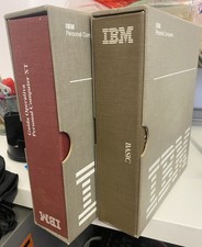 IBM PC XT Operating Guide + BASIC 1985 ITA with Vintage Diagnostic Floppy picture