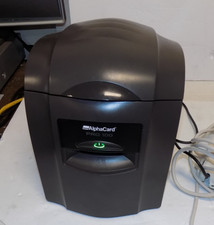 MagiCard Pronto Card Printer AlphaCard Pro 100 ID Card Printer Power Tested picture