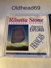The Rosetta Stone French Explorer (Fairfield Language Technologies 2002) CD-Rom picture