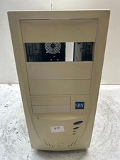 Vintage Beige ATX Desktop Computer Sleeper Case picture