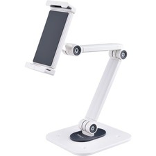 StarTech Adjustable Universal Tablet Desk Stand White ADJTABLETSTANDW picture
