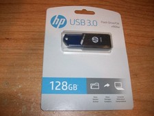 HP USB 3.0 Flash Drive 128 GB x900w NEW Sealed picture