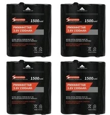 4-Pack PMNN4477AR Battery 1500mAh Upgraded for Motorola Talkabout T200 T260 T265 picture