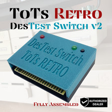 DesTEST Switch v2 w/CASE Commodore c64 c64c c128 Ram Diagnostic Cartridge picture