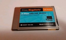3Com Megahertz 3CXEM556 Windows 56K Modem PC Card with XJACK Connector picture