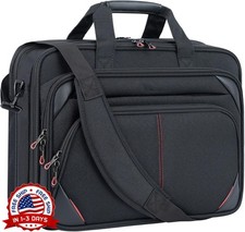 Bolso para portátil de 15,6 pulgadas, maletín tipo bandolera, resistente al agua picture
