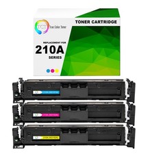 3Pk TCT Premium 210A C Y M for Compatible HP LaserJet 4201 Toner Cartridge picture