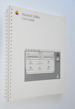 1988 Apple MACINTOSH Utilities User's Owner's Guide Vintage Computing 030-3283-A picture