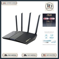 ASUS RT-AX1800S WiFi 6 Router Dual Band MU-MIMO OFDMA 5 Gigabit Ports picture