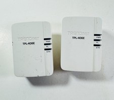 2 Trendnet TPL-406E2K/A Power line Ethernet Adapter EL7 picture