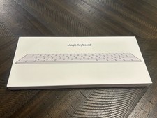Apple Magic Keyboard Wireless Bluetooth Silver White Brand New Factory Sealed picture