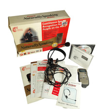 Vintage Dragon Naturally Speaking Mobile 3.01 Dictation Kit for Windows 95 98 NT picture