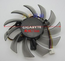 8CM Graphics Card Fan PLD08010S12H 12V 0.25A 3-wire Long Cable For Gigabyte picture