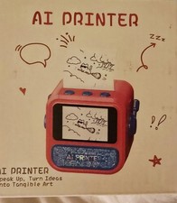 AI Sticker Printer for Kids, Voice-To-Print Mini Thermal Printer, Inkless Portab picture