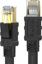 Cat 8 Ethernet Cable 25FT, High Speed 40Gbps 2000Mhz Flat Internet picture