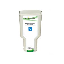 Cyan For HP 766 Reman P2V89A 300ml ink cartridge DesignJet H XL3600/3600dr picture