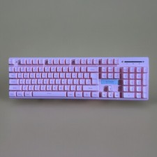 Red Thunder K10 PINK Keyboard and Mouse picture