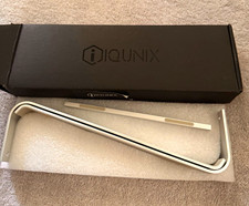 Iqunix Silver Aluminum Laptop Stand/Riser Universal Compatible picture