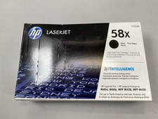 HP 58X Black Toner Cartridge CF258X (no expiration date on packaging) picture