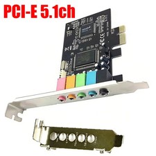 PCI-E Express 5.1ch CMI8738 Audio Sound Card w/Low Profile Bracket US Stock HOT picture