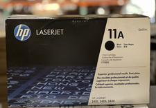 Genuine HP 11A Q6511A Black Toner Print Cartridge-Worn Box picture