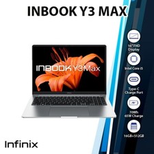 Inifnix Inbook Y3 Max Windows PC Laptop (Silver/16GB RAM 512GB SSD/NEW) picture
