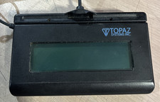 TOPAZ T-L462-B-R SIGNATUREGEM LCD 1x5 SERIAL SIGNATURE PAD picture