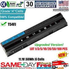 ✅Lot Battery for Dell Latitude E6420 E6520 E5520 E5420 E6430 ATG E6530 T54FJ  picture