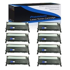 8 PK CLT-K409S BLACK Toner Cartridge for Samsung CLX 3175FN FW CLP 315W CLT-409 picture
