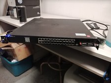 1X 4G4FP Dell PowerConnect N4032 24 Port 10GbE 2 Power Supplies Switch + PC8100 picture