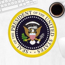 Gift Mousepad : Presidential Seal American Patriot Trump USA United States picture