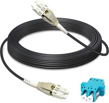 100ft (30 Meters) Uniboot OM3 Fiber LC to LC Outdoor Armored Fiber Optic Cable picture