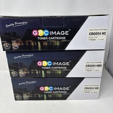 3 GPC IMAGE Toner Cartridges CRG054 HC Cyan- CRG054-HBK Black— CRG054 HM Magenta picture