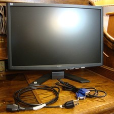 Acer X223W 22'' LCD Flat Panel Monitor #ET.EX3WP.001 - DVI, DVI-D, or VGA Ports picture