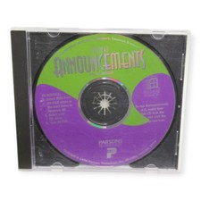 Parsons Technology Announcements 4.0 Cd-rom Software for Windows 95 3.1 NT picture