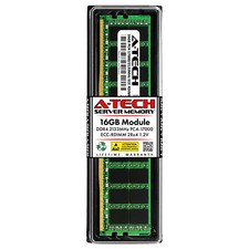 16GB DDR4 2133MHz PC4-17000 RDIMM (Replacement for HP J9P83AA) Server Memory RAM picture