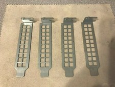 Lot of 4 Dell Optiplex Low Profile PCI Blank Slot Covers 790 990 7010 7020 9020 picture